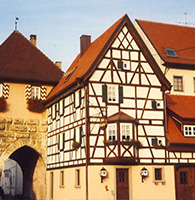 Fassade in Mühlheim Städtle
